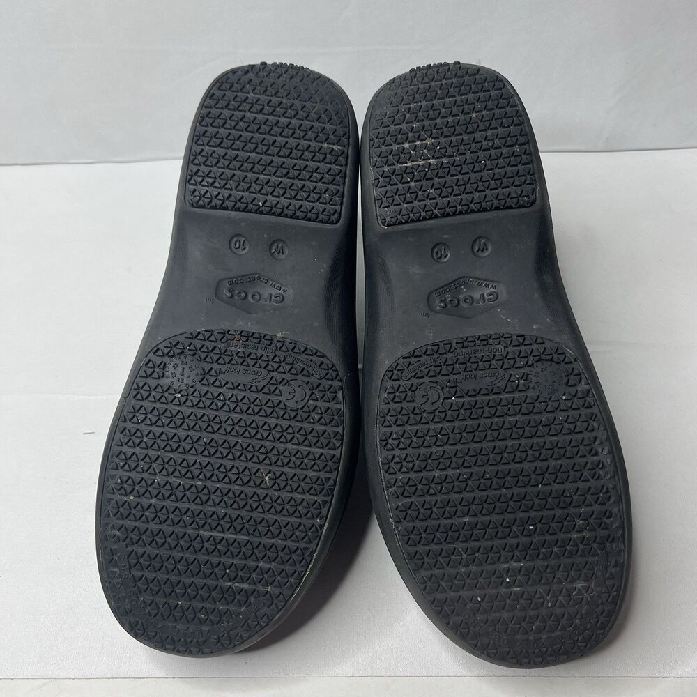 Crocs Shoes Neria Pro 2 Black Slip Resistant Clogs Womens Size 10 PLS READ - Picture 7 of 10